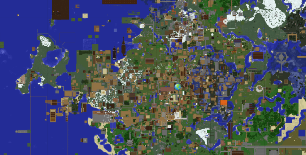 Dynmap Webマップ について 幻黒サーバ Minecraft マルチプレイ